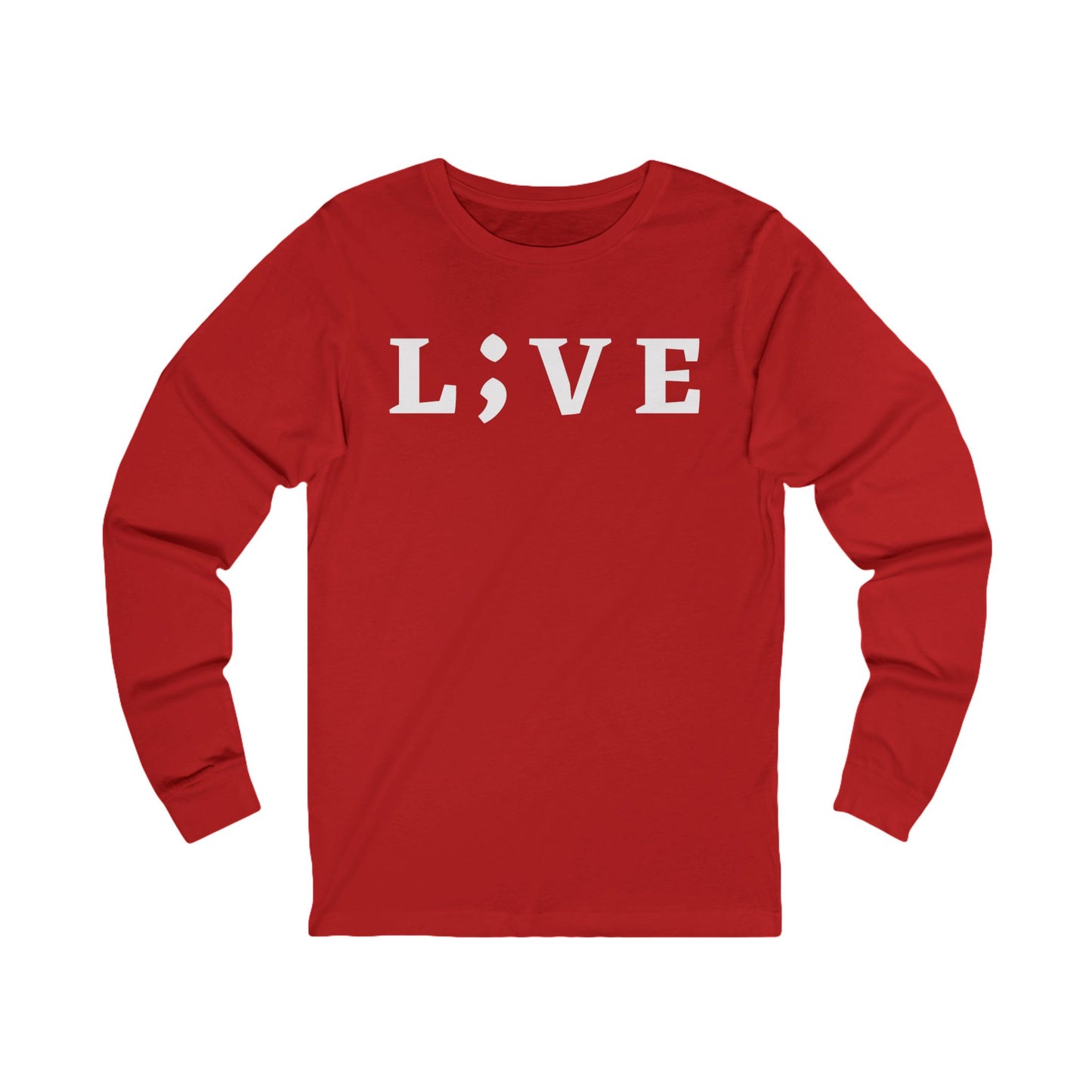 Long Sleeve L;VE Shirt - Suicide Prevention Awareness Unisex Tee