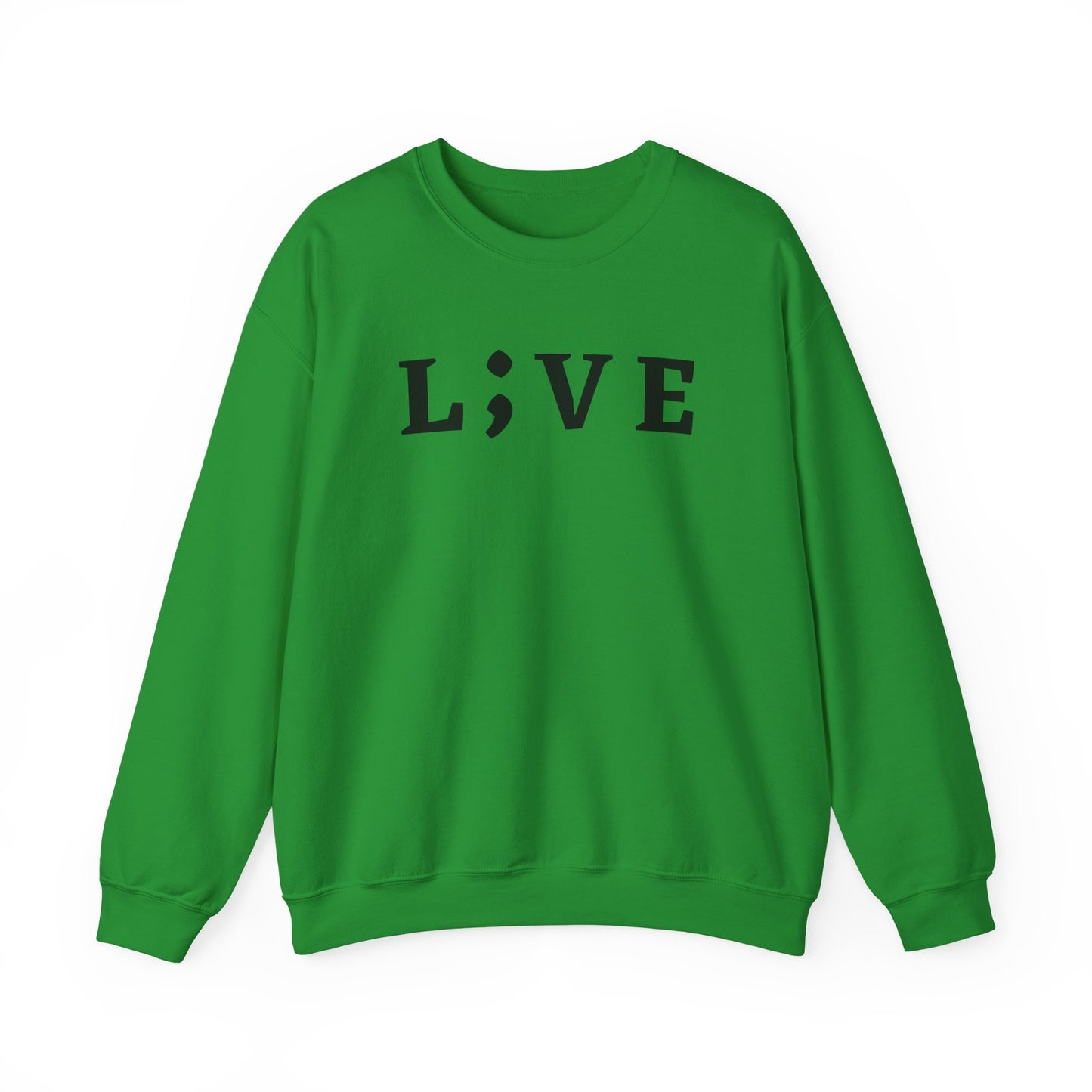 L;VE Suicide Prevention Crewneck Sweatshirt