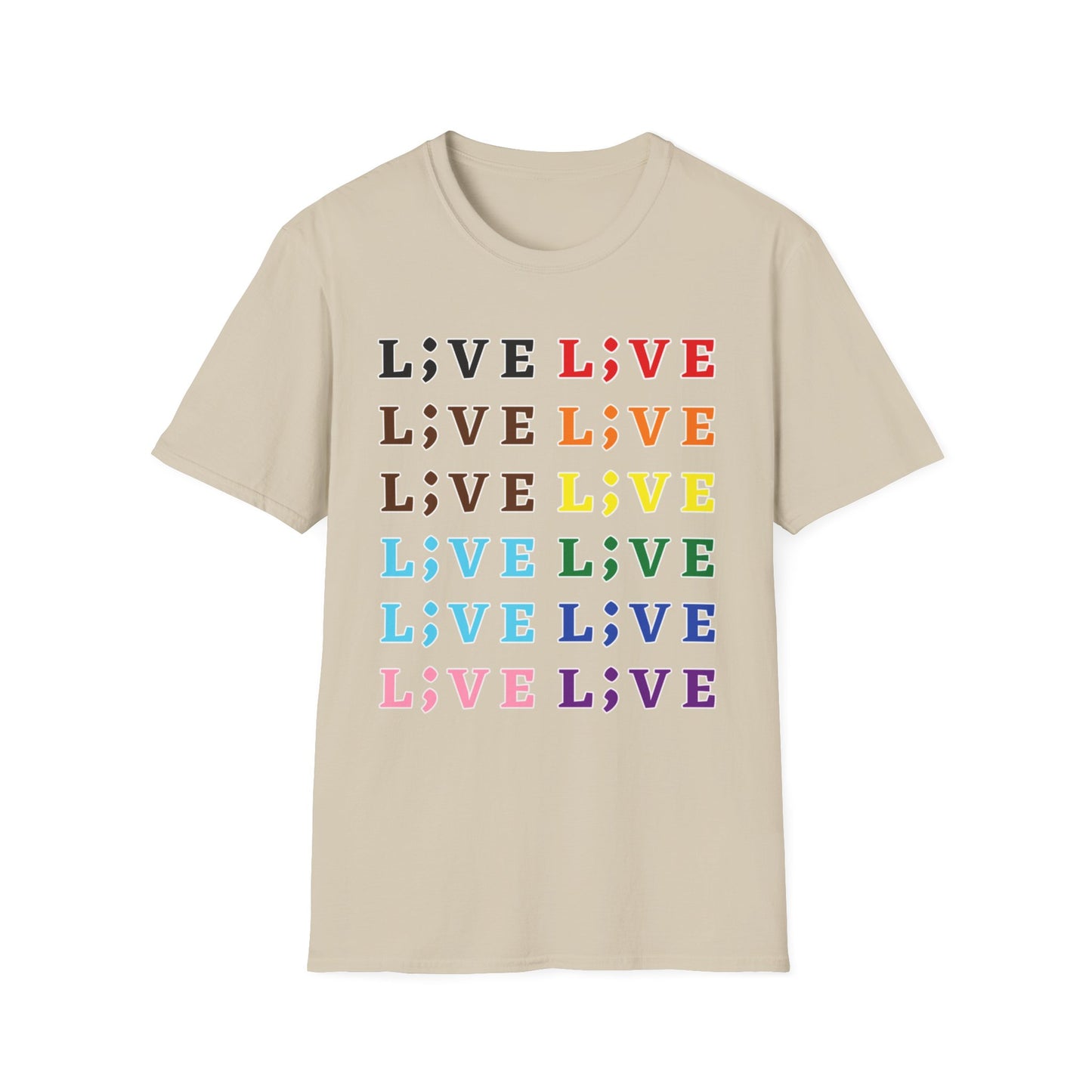 Pride L;VE Suicide Prevention Awareness T-Shirt