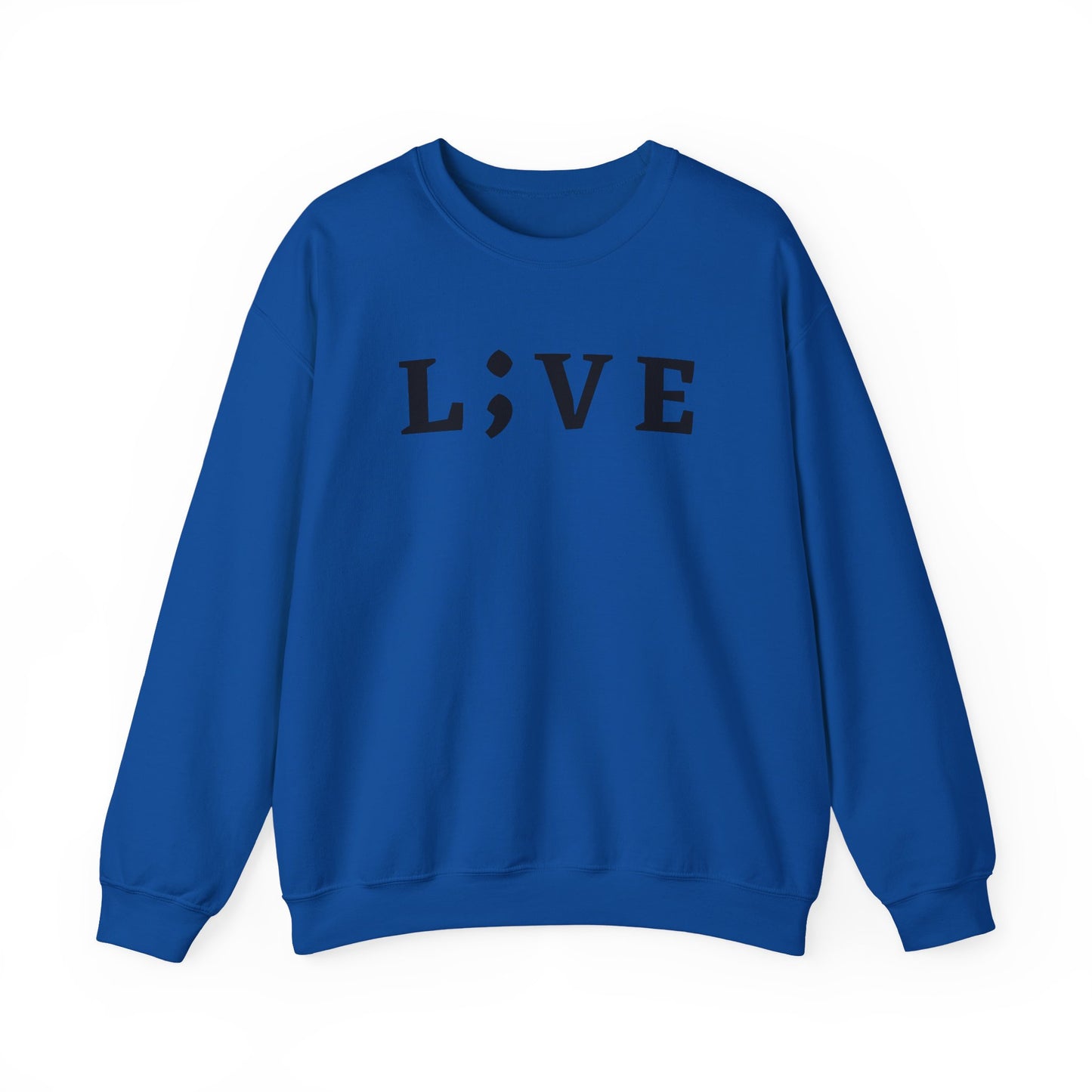 L;VE Suicide Prevention Crewneck Sweatshirt