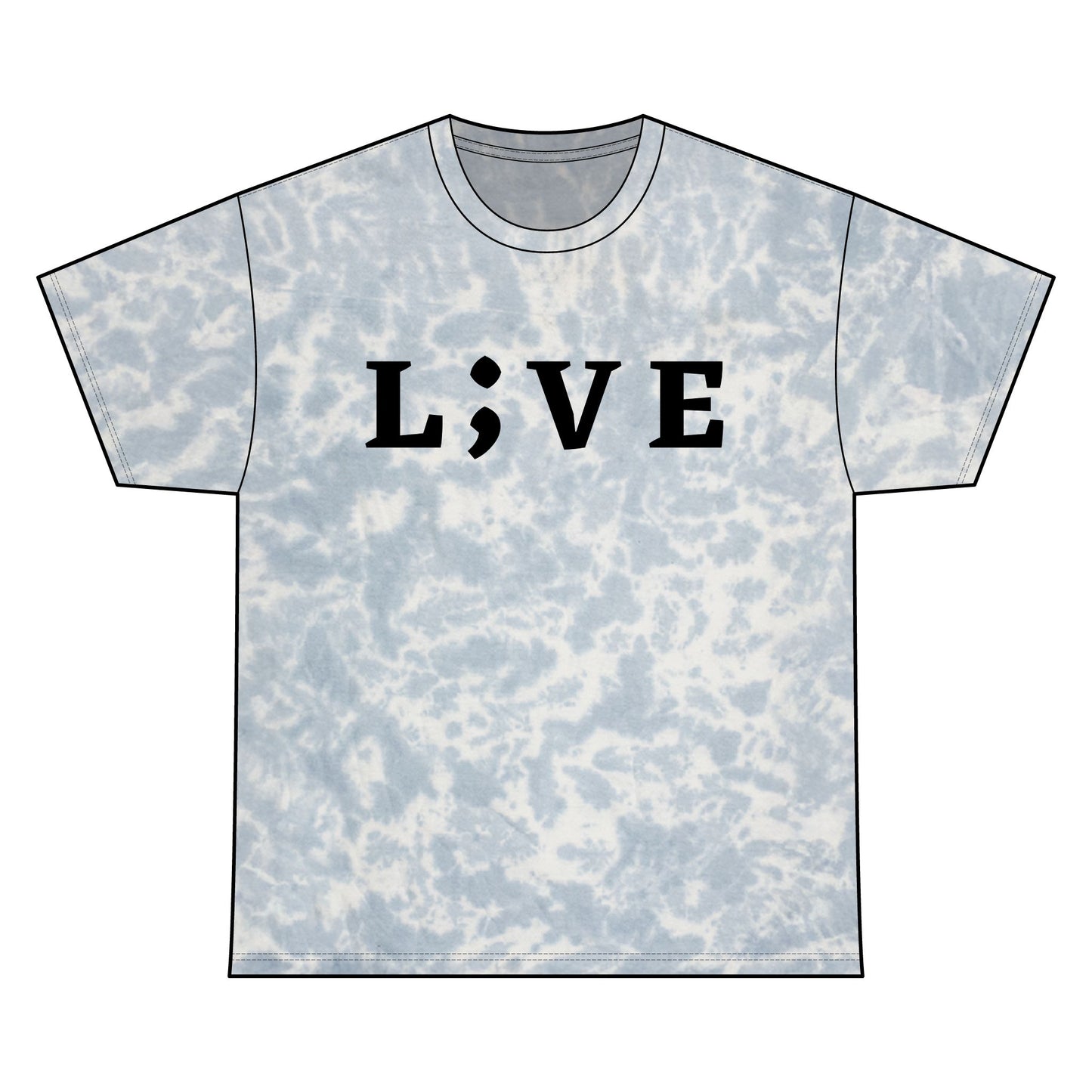 Tie-Dye Suicide Prevention Awareness Tee