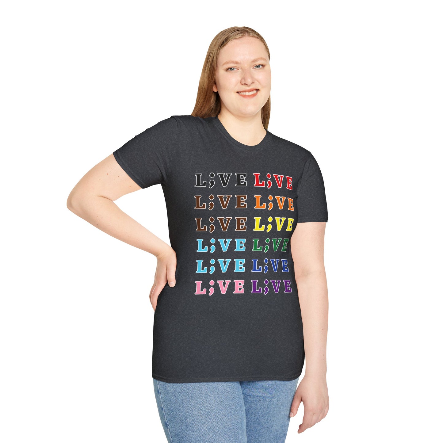 Pride L;VE Suicide Prevention Awareness T-Shirt
