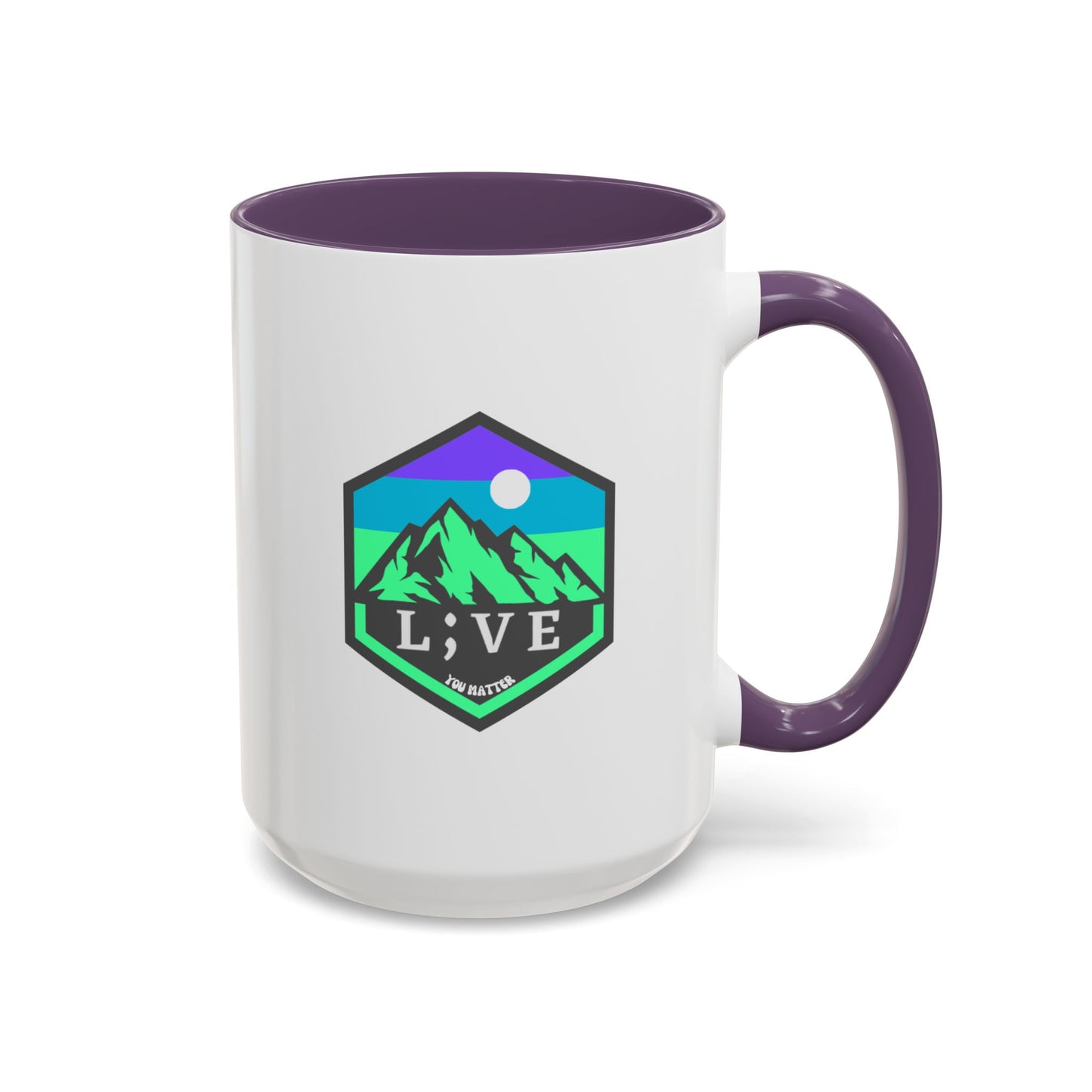 Coffee Mug, L;VE Mental Health, "I'm not procrastinating. I'm just giving my brain a mental health day" 15oz