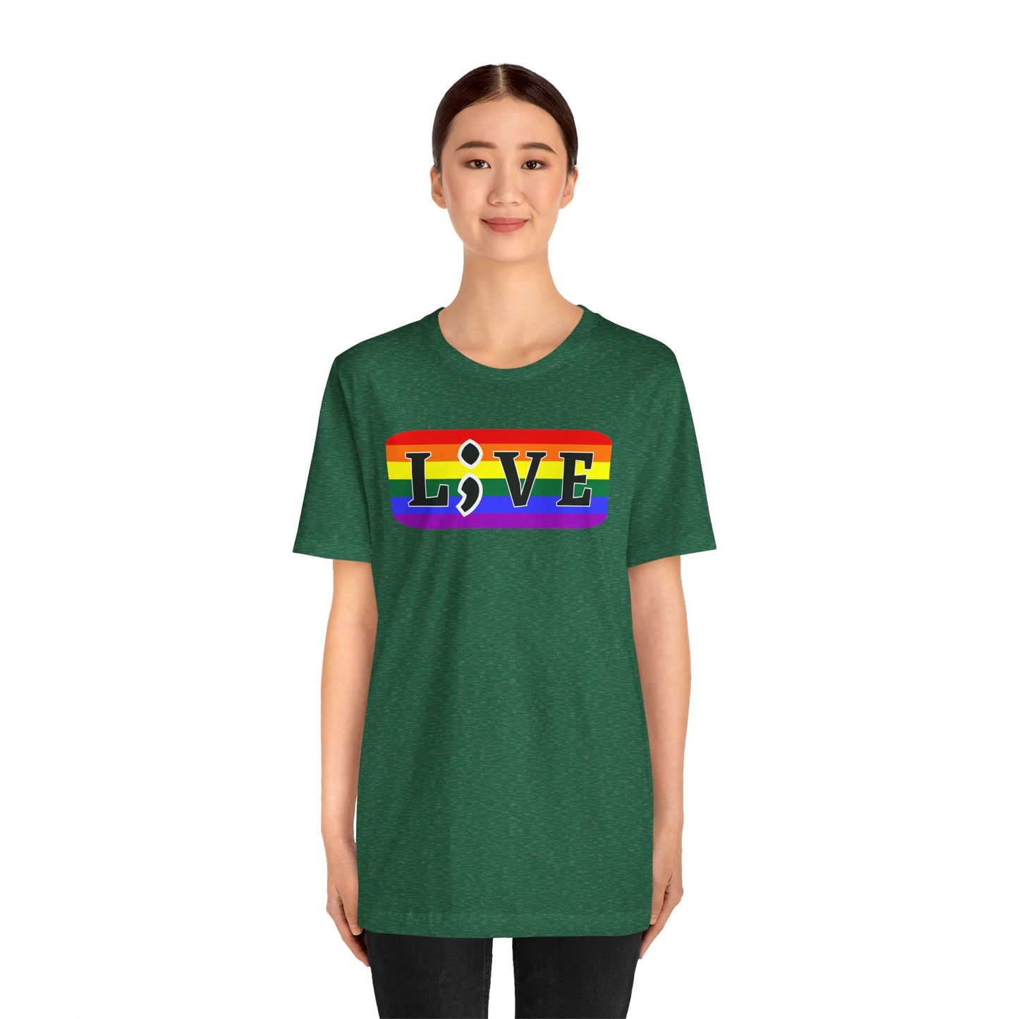 L;VE Pride Suicide Prevention Awareness Tee