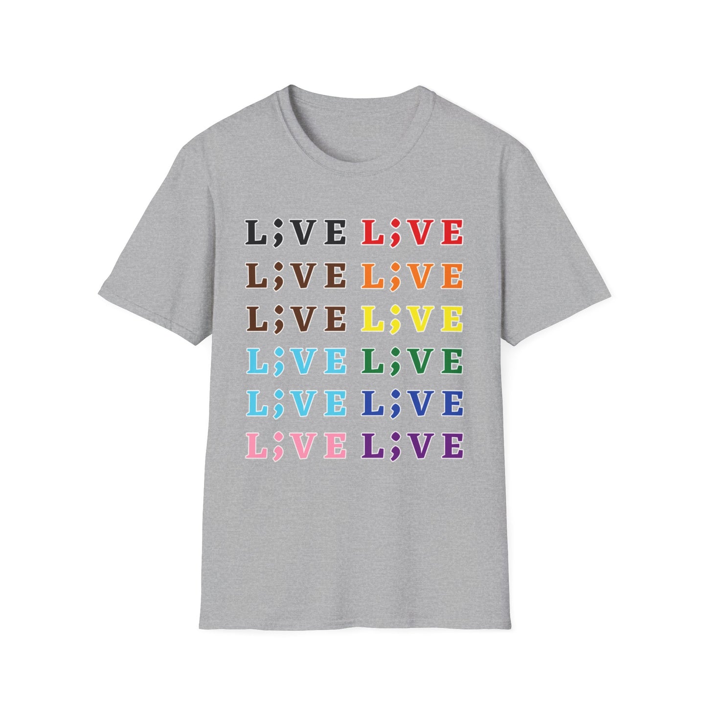 Pride L;VE Suicide Prevention Awareness T-Shirt