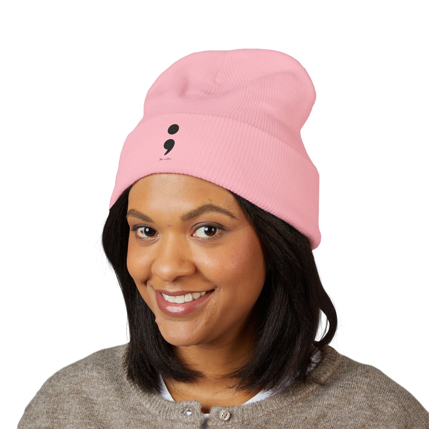 Semicolon Series Beanie