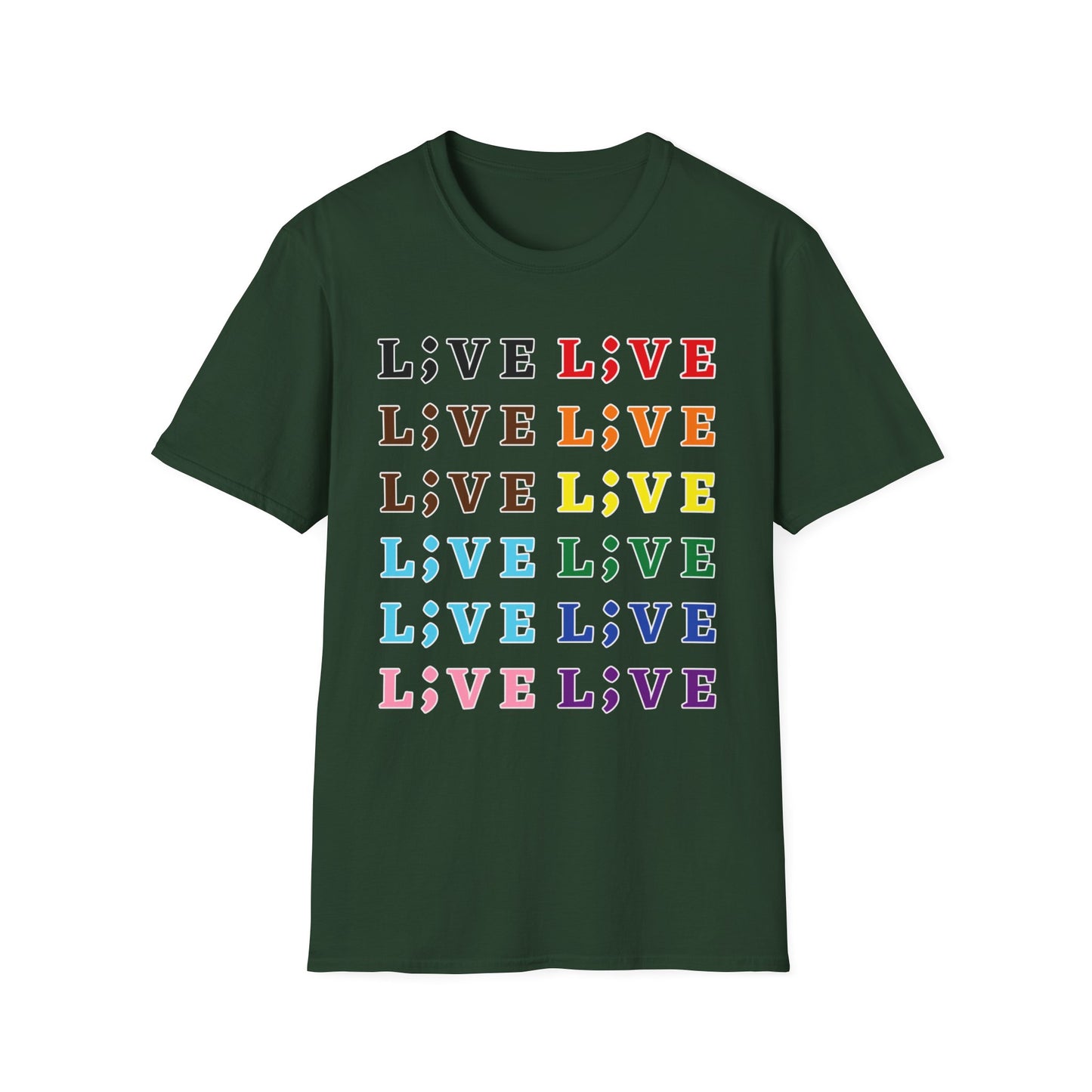 Pride L;VE Suicide Prevention Awareness T-Shirt