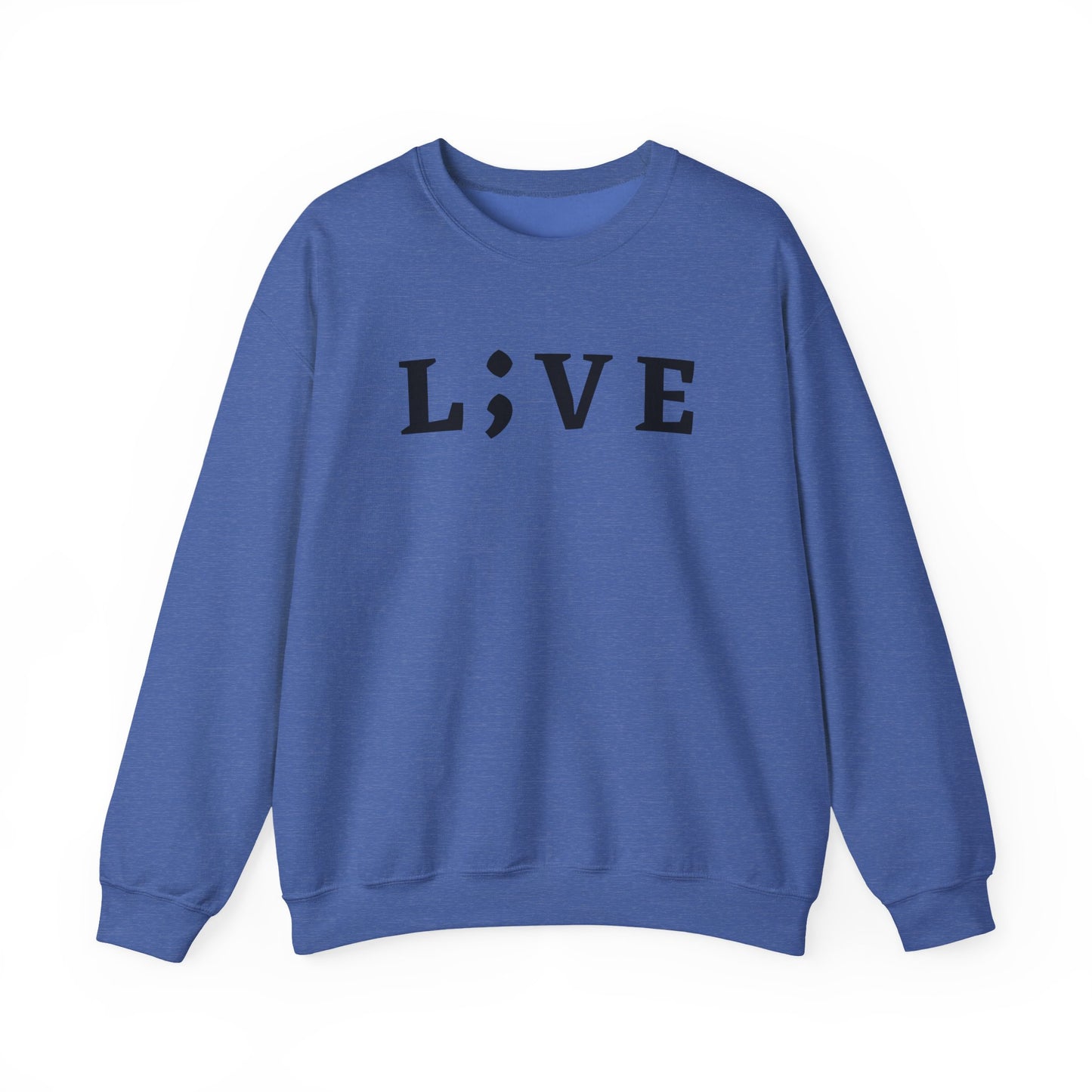L;VE Suicide Prevention Crewneck Sweatshirt