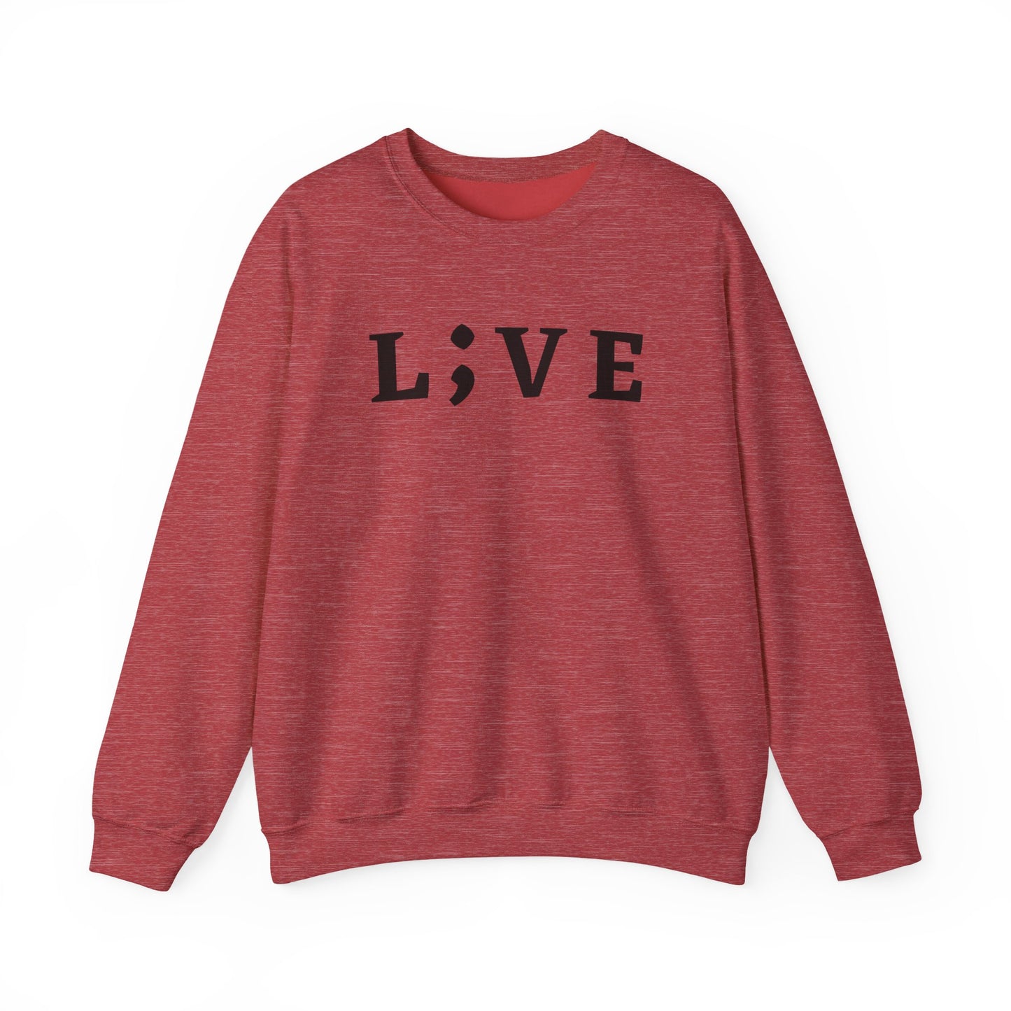 L;VE Suicide Prevention Crewneck Sweatshirt