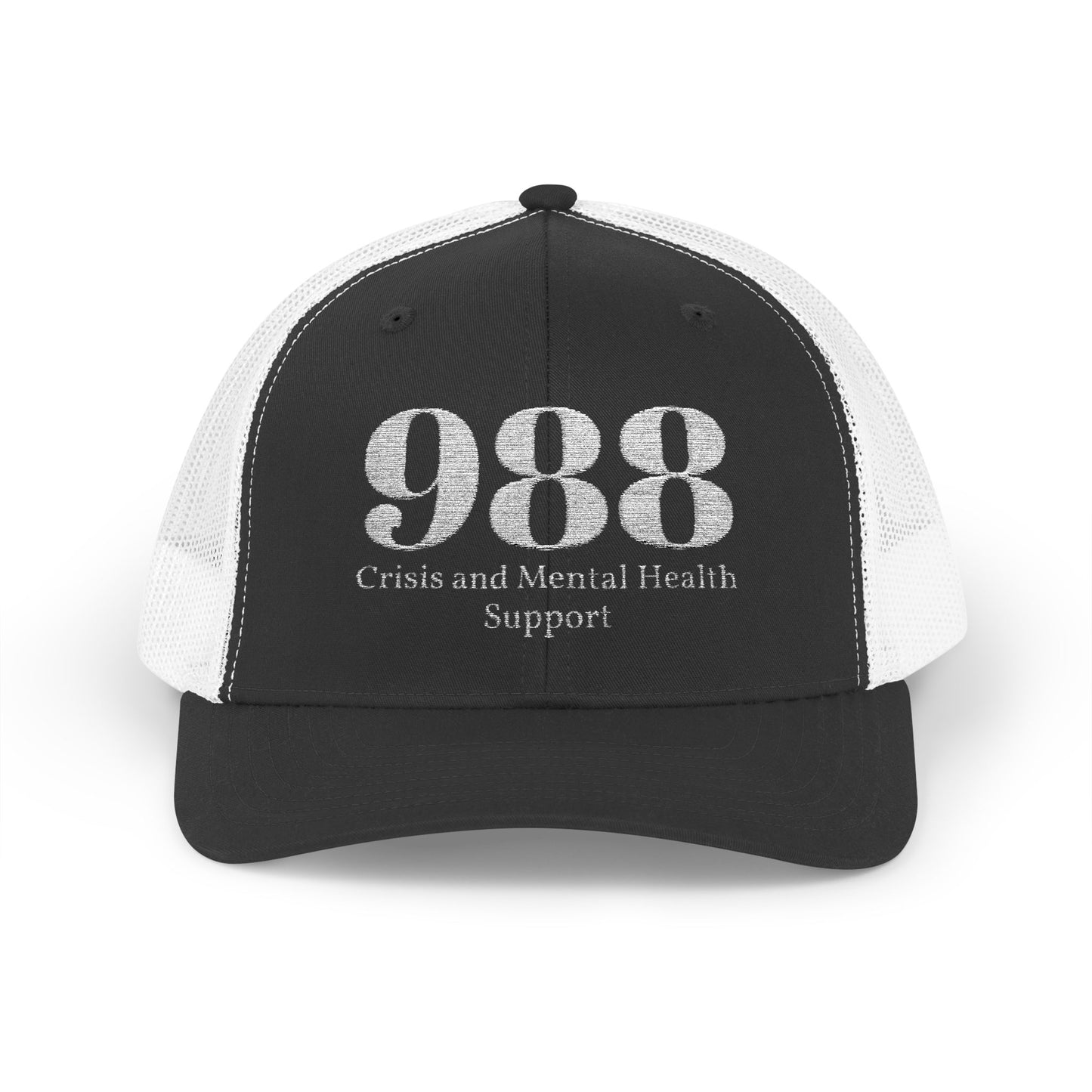 988 Mental Health Support Trucker Cap
