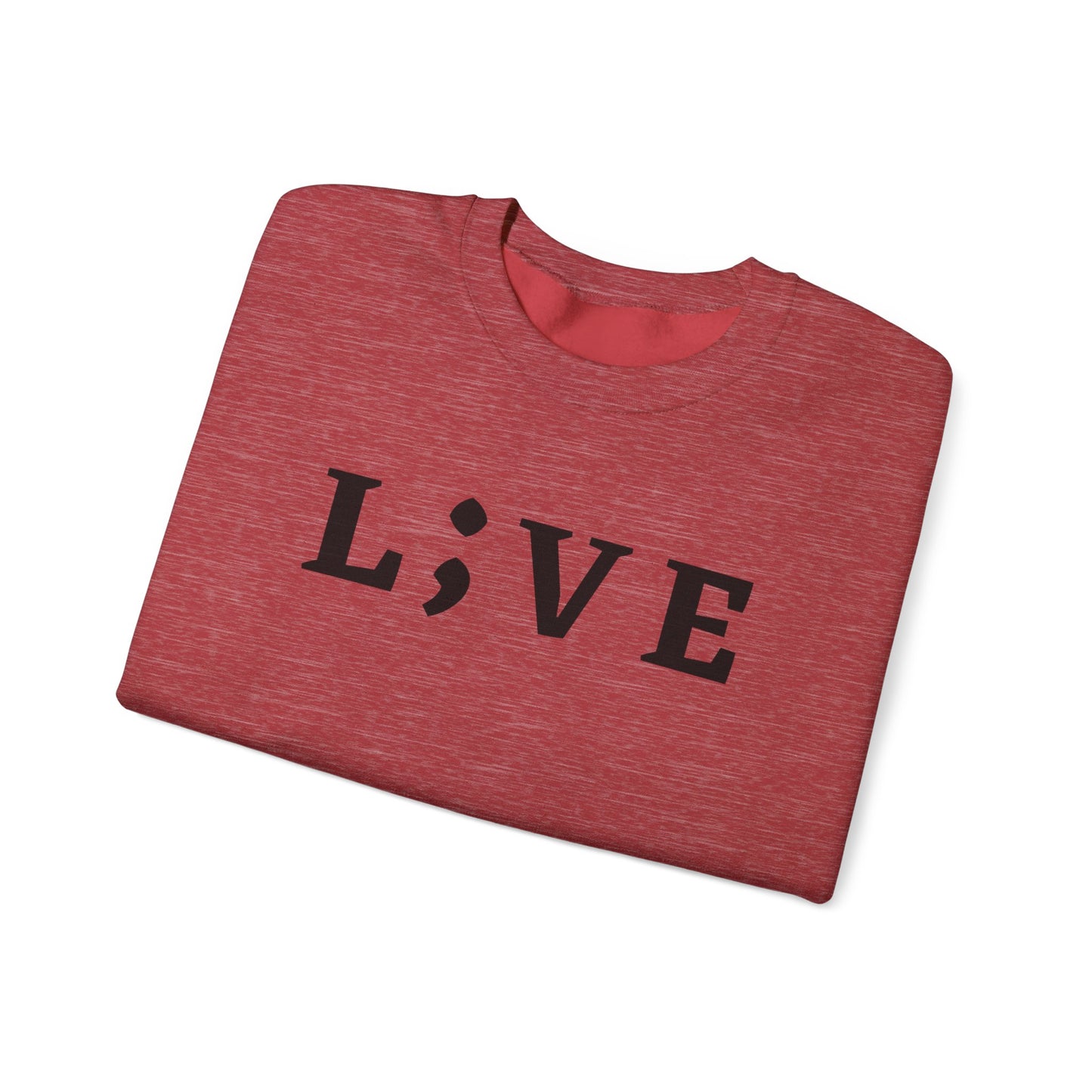 L;VE Suicide Prevention Crewneck Sweatshirt
