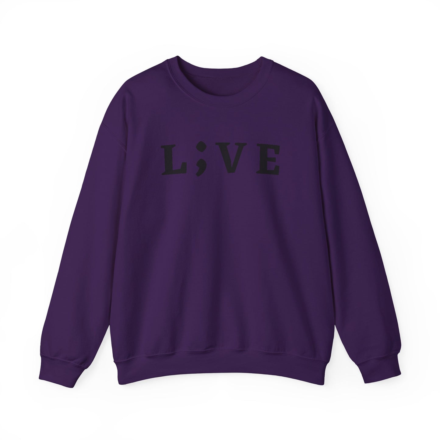 L;VE Suicide Prevention Crewneck Sweatshirt