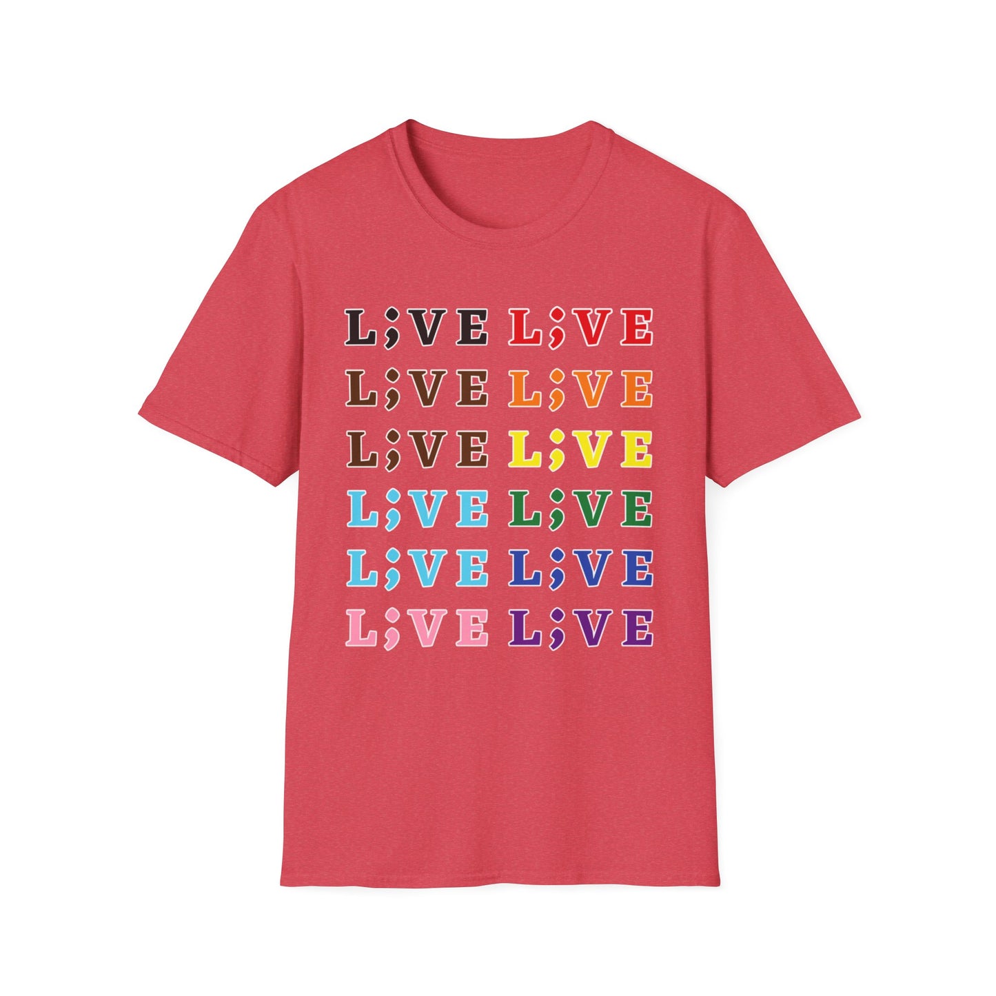 Pride L;VE Suicide Prevention Awareness T-Shirt