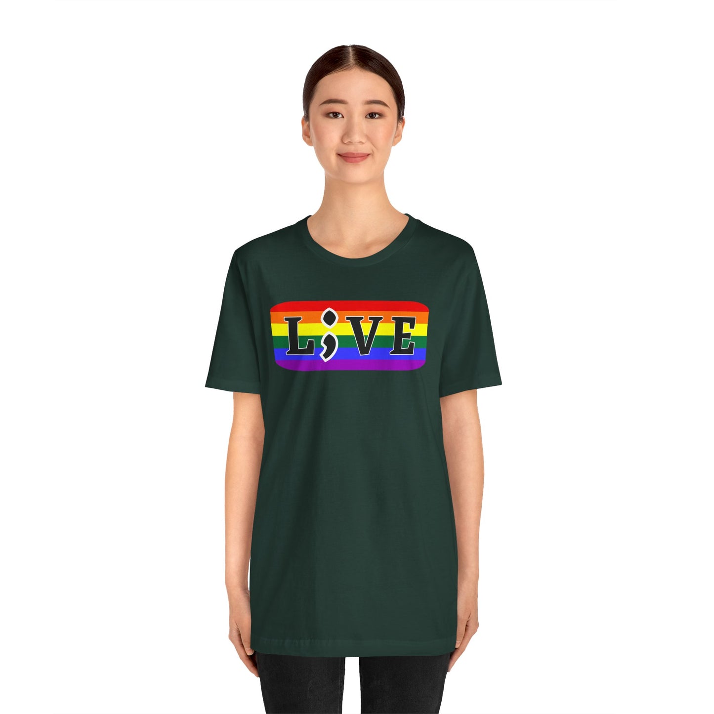 L;VE Pride Suicide Prevention Awareness Tee