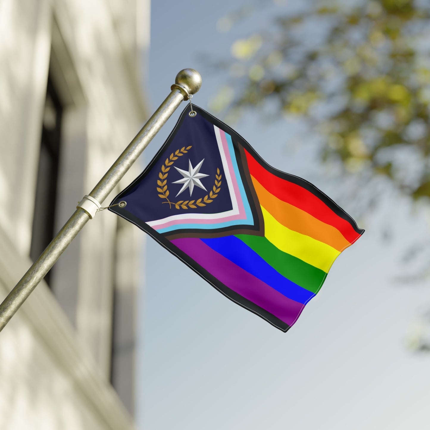 Double-Sided Pride Sentinel Flag