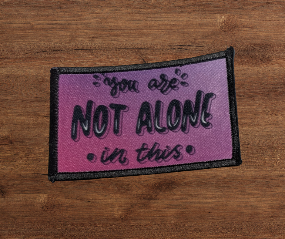 Mental Health Awareness Iron-On Patches