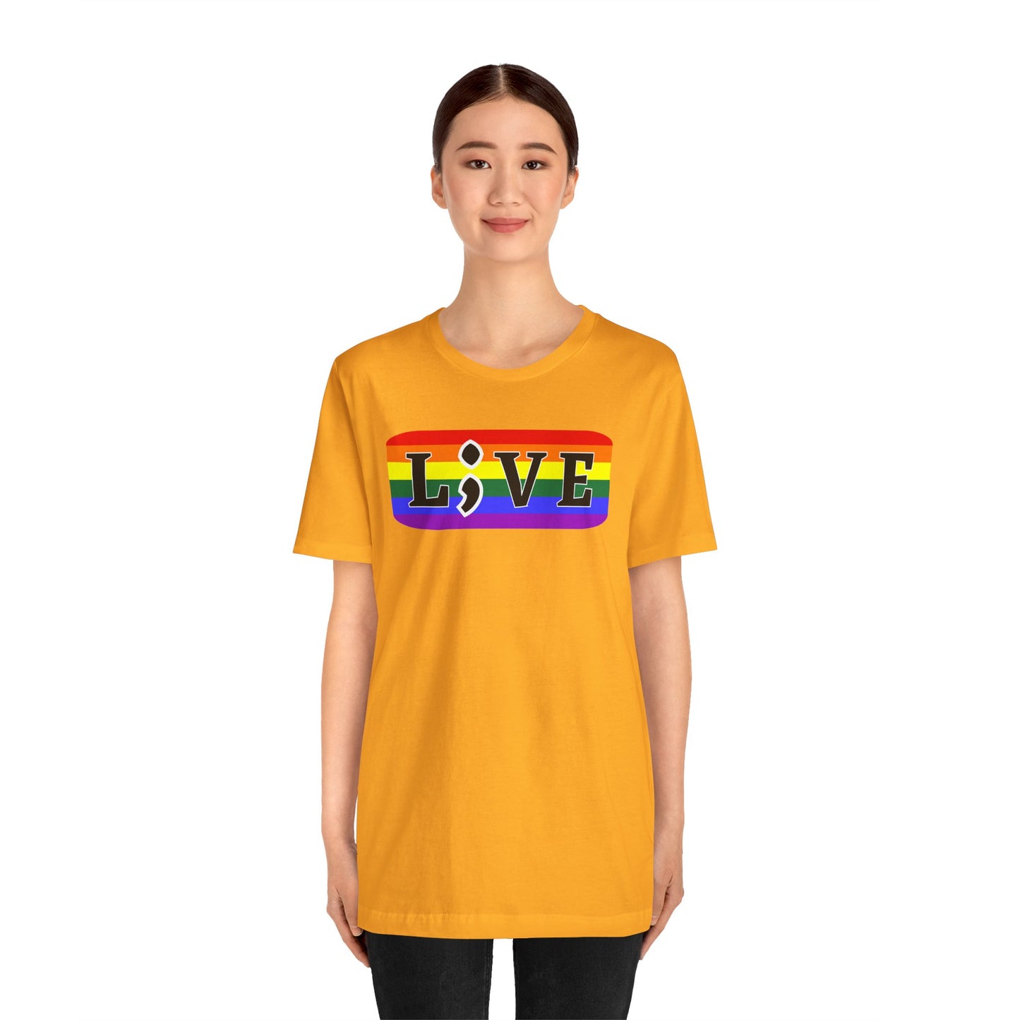 L;VE Pride Suicide Prevention Awareness Tee