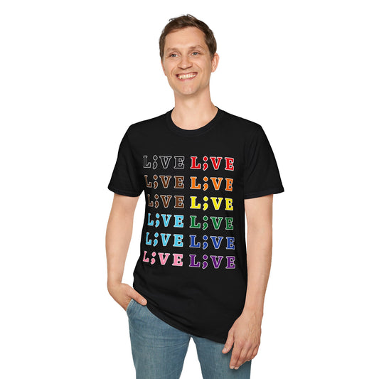 Pride L;VE Suicide Prevention Awareness T-Shirt