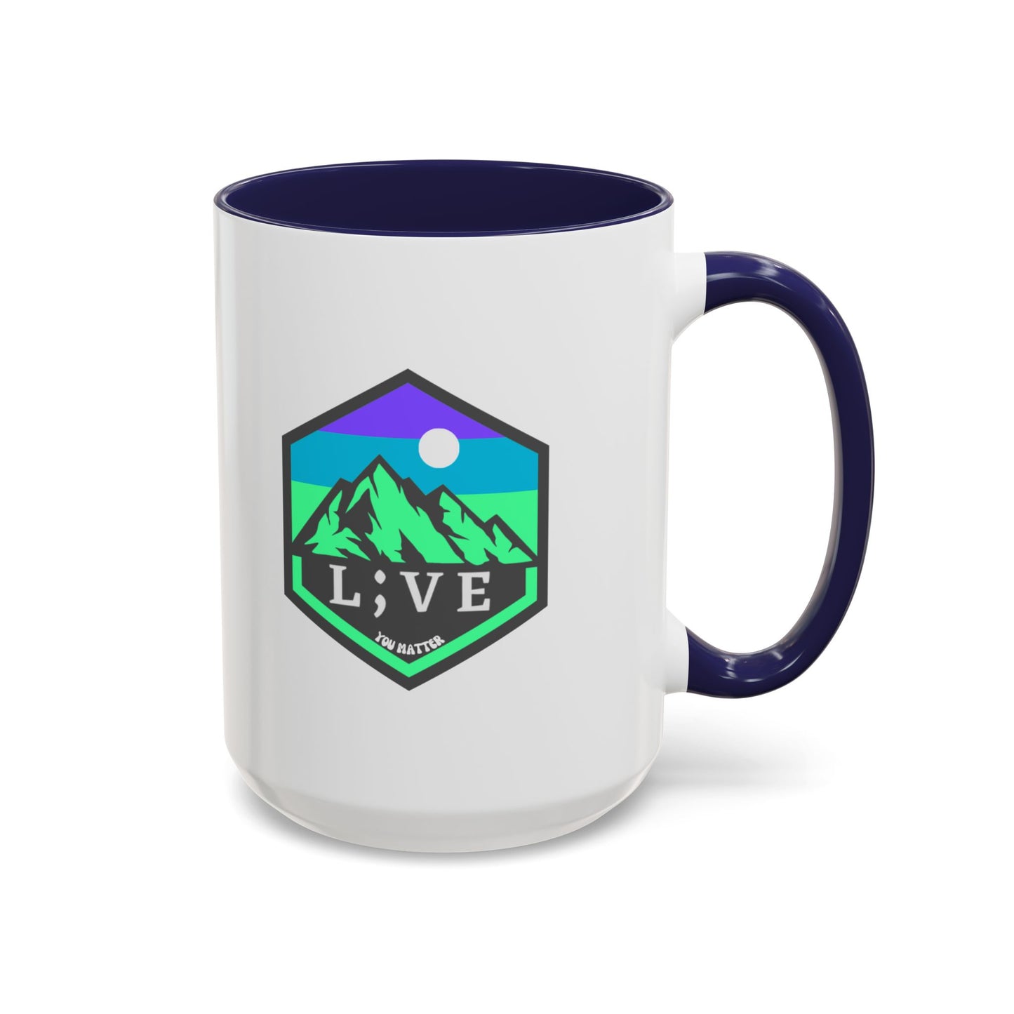 I need a vacation from my thoughts.  Coffee Mug by L;VE