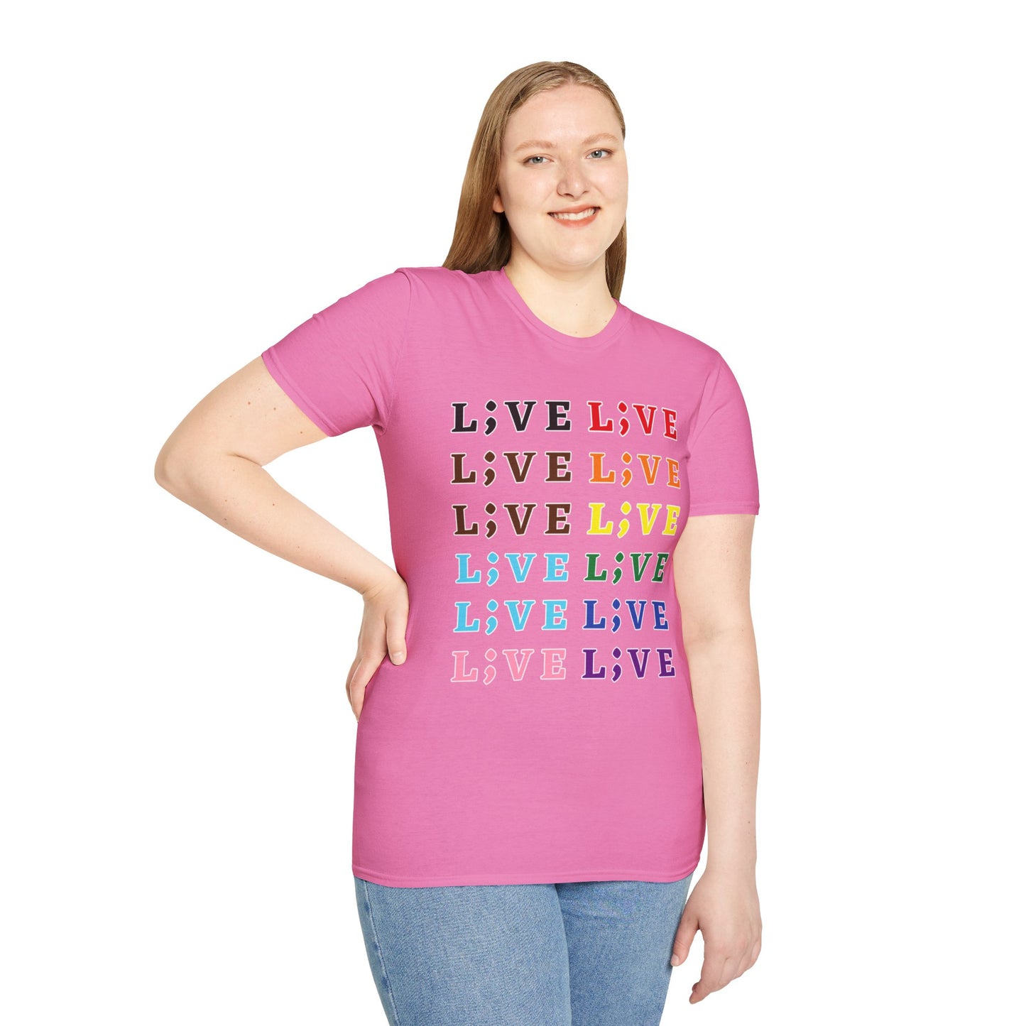 Pride L;VE Suicide Prevention Awareness T-Shirt