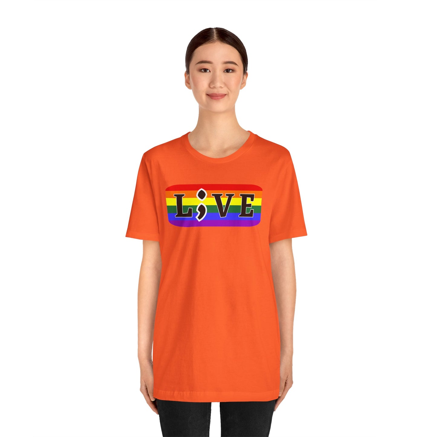 L;VE Pride Suicide Prevention Awareness Tee