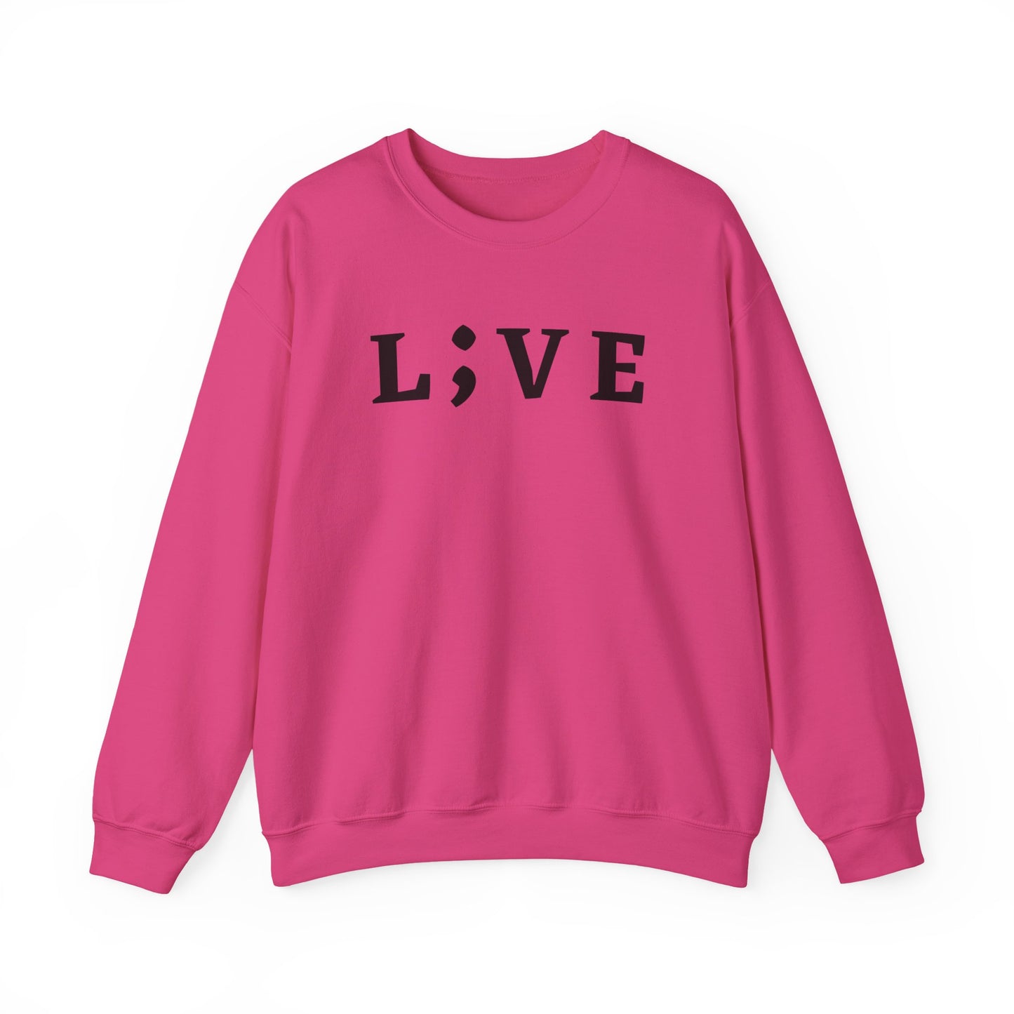 L;VE Suicide Prevention Crewneck Sweatshirt
