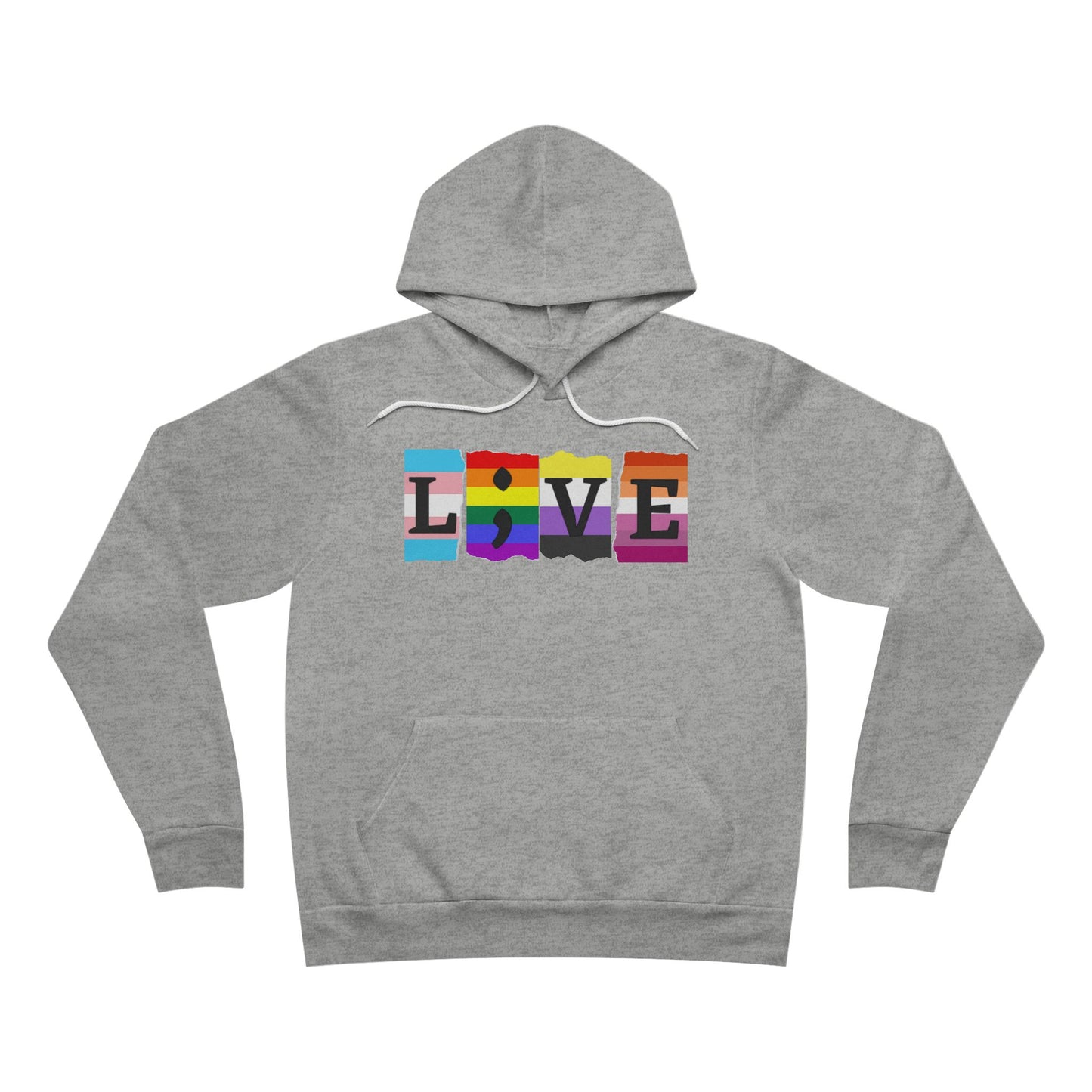 Pride L;VE Unisex Hoodie - Celebrate Pride and Unity