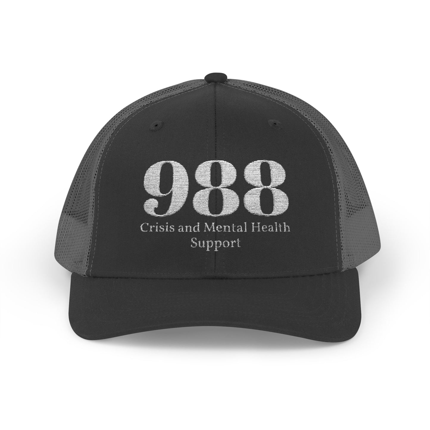 988 Mental Health Support Trucker Cap