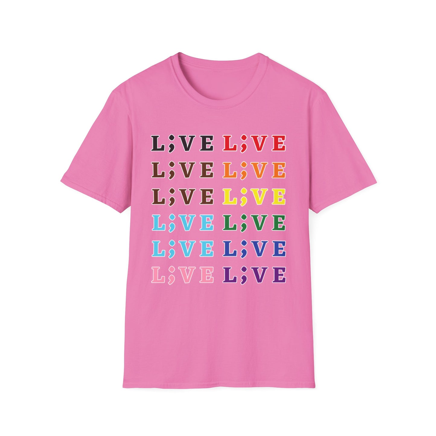 Pride L;VE Suicide Prevention Awareness T-Shirt